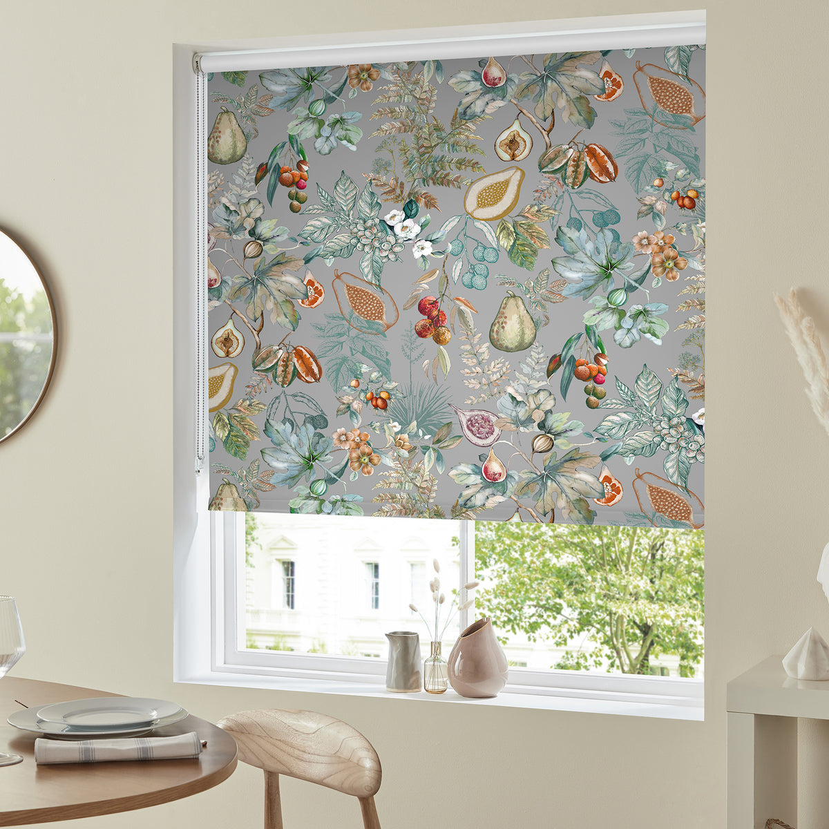 Rosales Made to Measure Blackout Roller Blind Stone