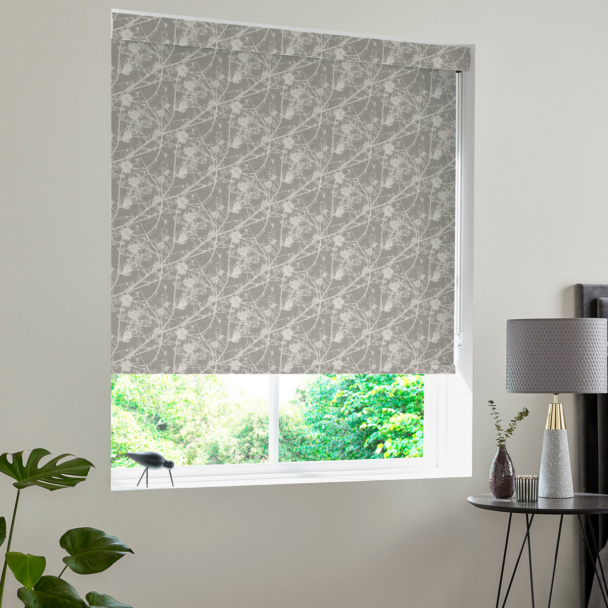 Silva Translucent Made to Measure Roller Blind Slate