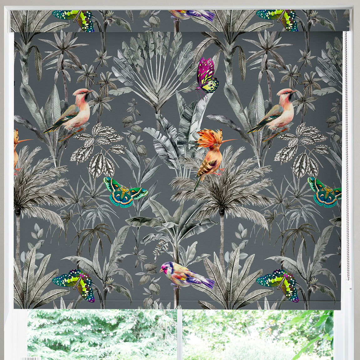 Paradise Made to Measure Blackout Roller Blind Slate