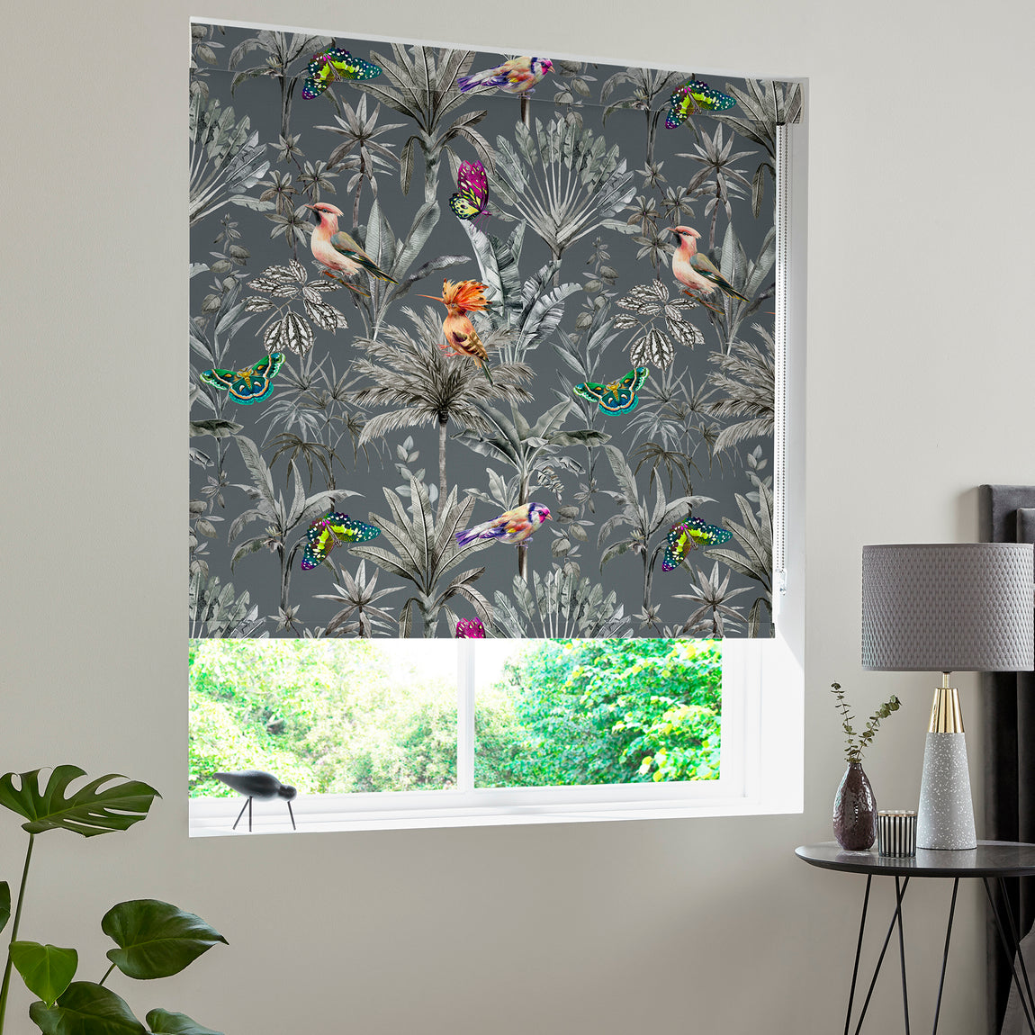 Paradise Made to Measure Blackout Roller Blind Slate