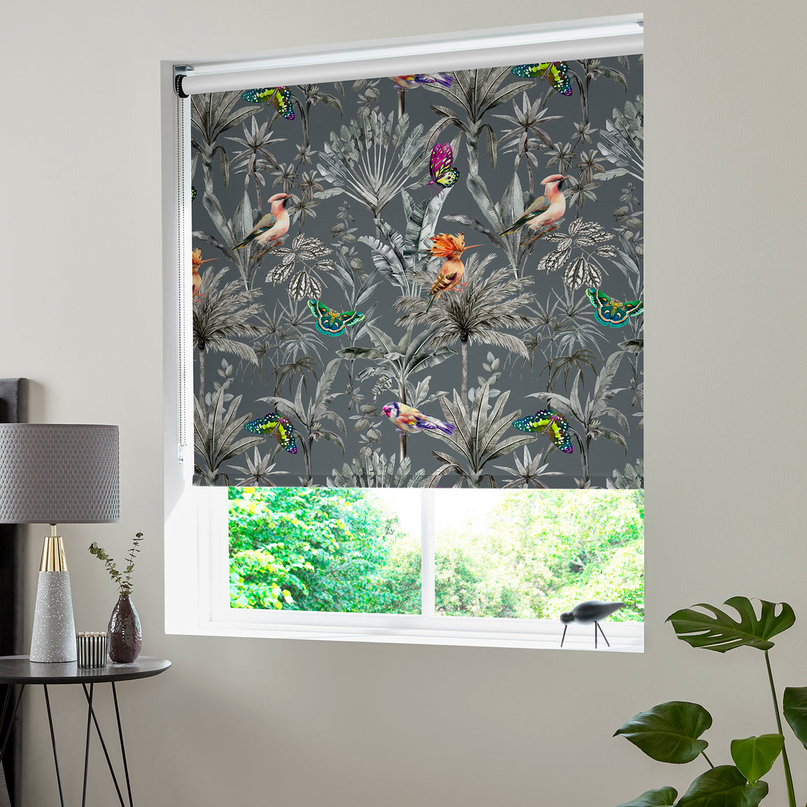 Paradise Made to Measure Blackout Roller Blind Slate