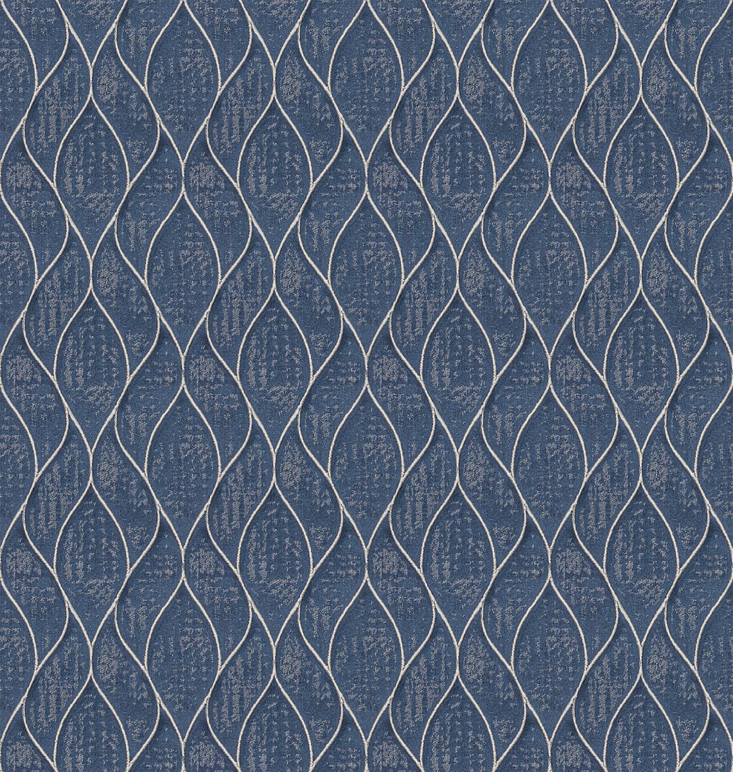 Nico Made to Measure Wave Curtain + FREE Track Indigo