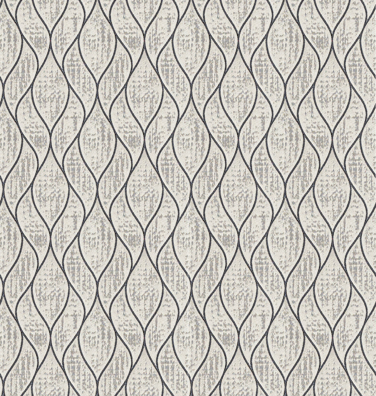 Nico Made to Measure Wave Curtain + FREE Track Pewter