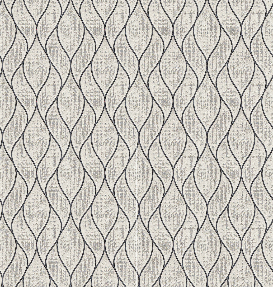 Nico Made to Measure Wave Curtain + FREE Track Pewter