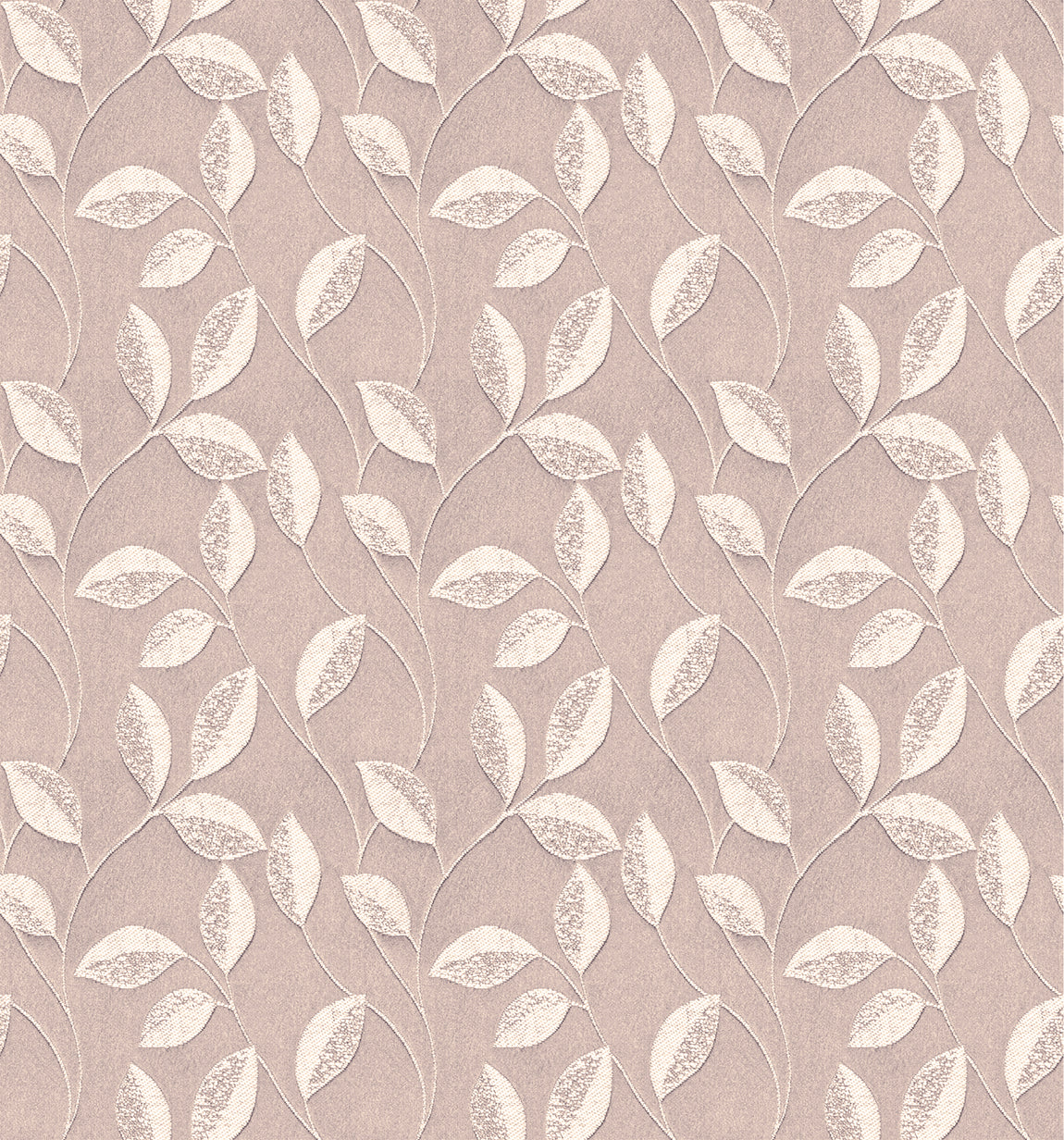 Leaf Vine Made to Measure Wave Curtain + FREE Track Orchid