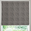 Lyra Metallic Spot Made To Measure Roman Blind Ebony