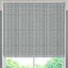 Jem Jacquard Stripe Made To Measure Roman Blind Navy