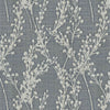 Grace Jacquard Sprig Made To Measure Roman Blind Navy