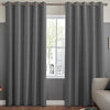 Lindy Shimmer Woven Made To Measure Curtains Charcoal