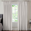 Arla Soft Texture Made To Measure Curtains Fog