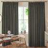 Kris Woven Diamond Made To Measure Curtains Steel