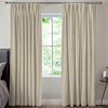 Kris Woven Diamond Made To Measure Curtains Vanilla