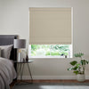 Kris Woven Diamond Made To Measure Roman Blind Vanilla