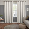 Ren Herringbone Woven Made To Measure Curtains Pearl