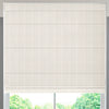 Ren Herringbone Woven Made To Measure Roman Blind Pearl