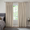 Jillian Soft Plain Made To Measure Curtains Linen