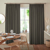 Kris Woven Diamond Made To Measure Curtains Biscuit