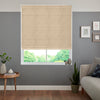 Fae Textured Plain Made To Measure Roman Blind Natural