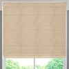 Fae Textured Plain Made To Measure Roman Blind Natural