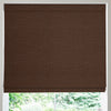 Fae Textured Plain Made To Measure Roman Blind Mahogany