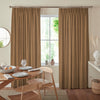Jillian Soft Plain Made To Measure Curtains Tan