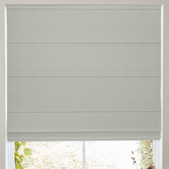 Arla Soft Texture Made To Measure Roman Blind Reflection