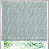 Grace Jacquard Sprig Made To Measure Roman Blind Smoky Blue
