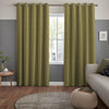 Lindy Shimmer Woven Made To Measure Curtains Moss