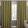 Lindy Shimmer Woven Made To Measure Curtains Moss