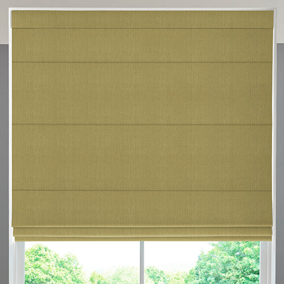 Lindy Shimmer Woven Made To Measure Roman Blind Moss