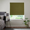 Ella Soft Velvet Made To Measure Roman Blind Moss