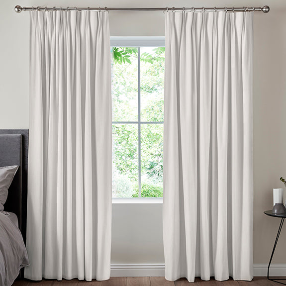 Lindy Shimmer Woven Made To Measure Curtains Misty