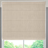 Manco Textured Stripe Made To Measure Roman Blind Putty