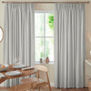 Kris Woven Diamond Made To Measure Curtains Cloud