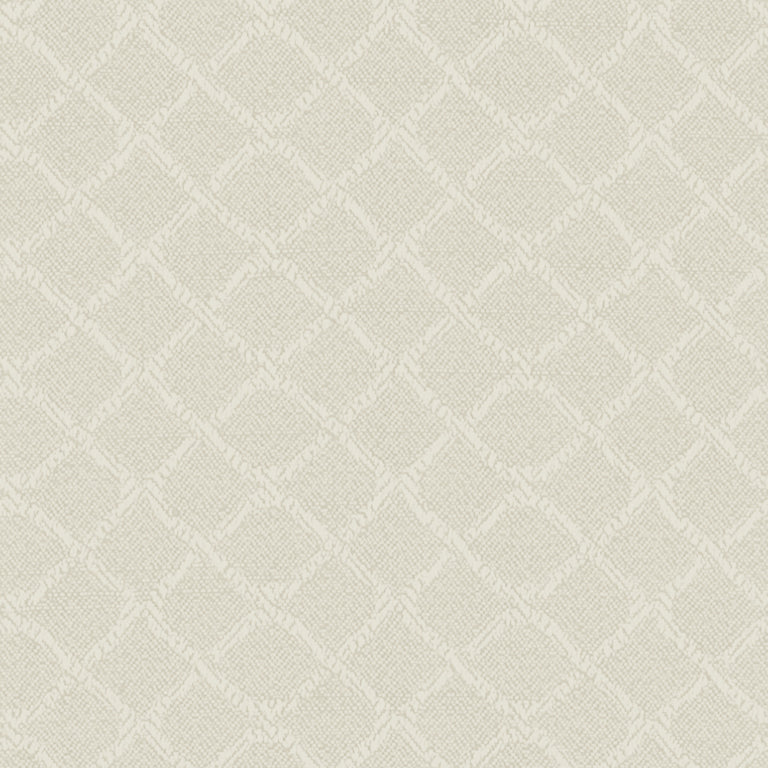 Kris Woven Diamond Made To Measure Curtains + FREE Track - Wave Alabaster