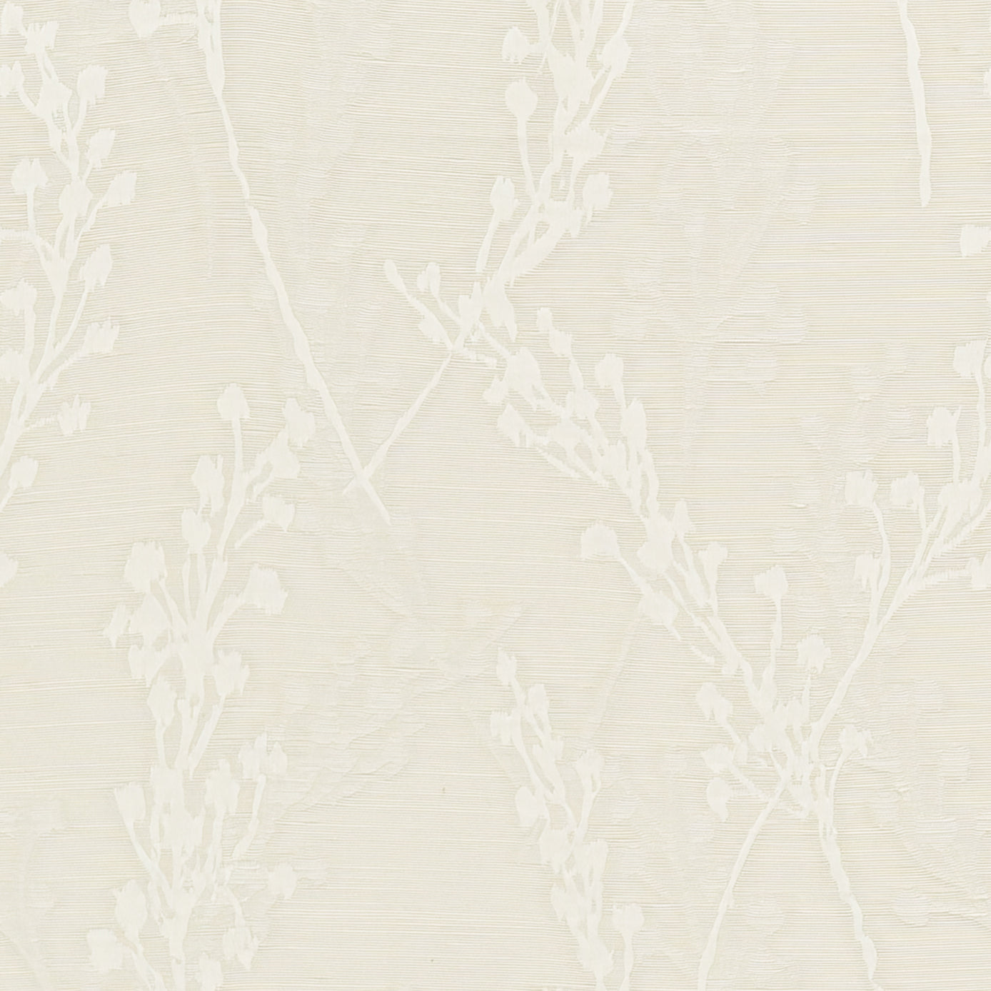 Grace Jacquard Sprig Made To Measure Curtains Frost