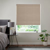 Fae Textured Plain Made To Measure Roman Blind Taupe
