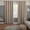Arla Soft Texture Made To Measure Curtains Latte