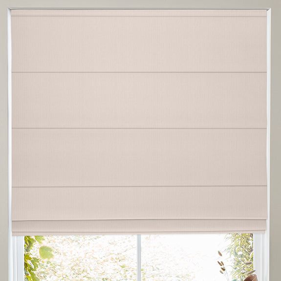 Lindy Shimmer Woven Made To Measure Roman Blind Putty