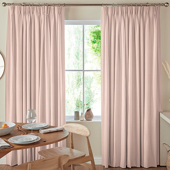 Manco Textured Stripe Made To Measure Curtains Candy