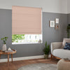 Arla Soft Texture Made To Measure Roman Blind Blush