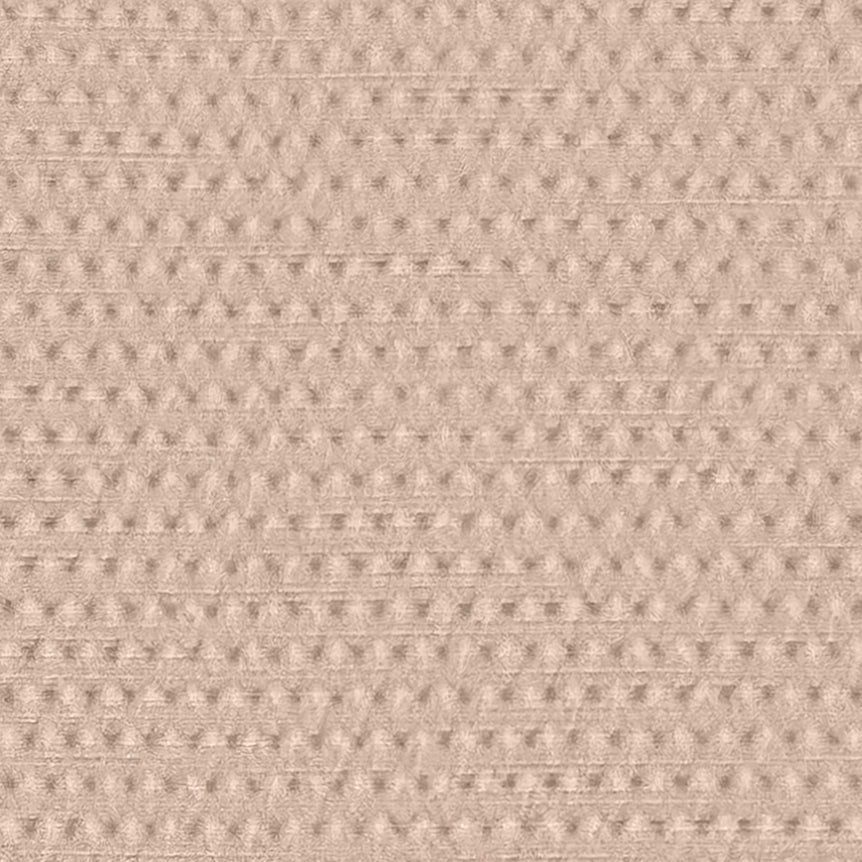 Arla Soft Texture Made To Measure Curtains + FREE Track - Wave Blush