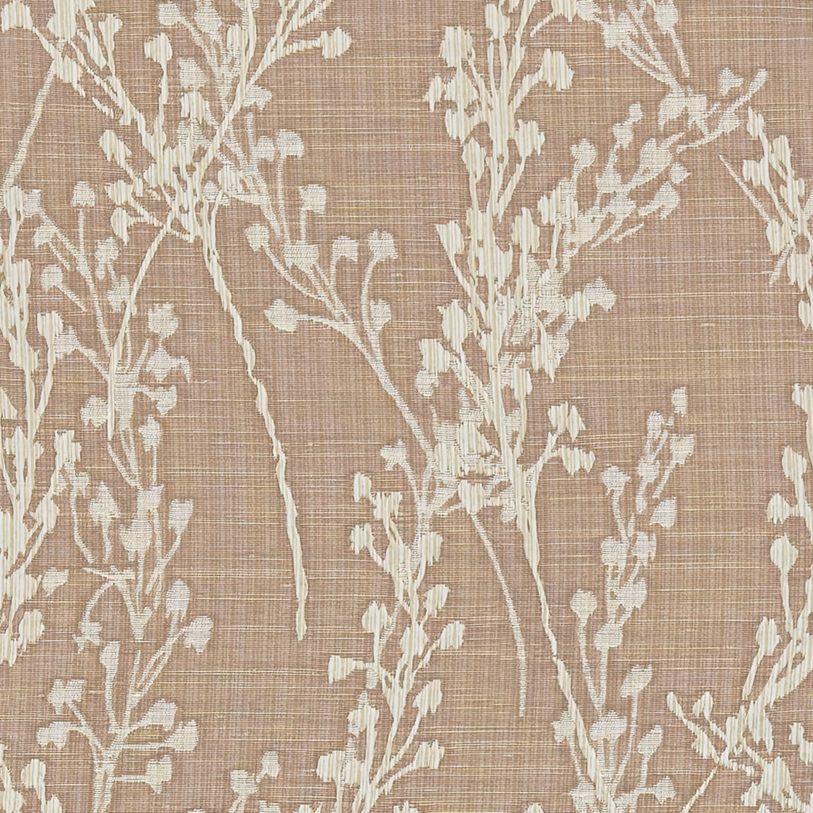 Grace Jacquard Sprig Made To Measure Roman Blind Rose
