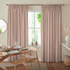 Nia Woven Stripe Made To Measure Curtains Rosewood