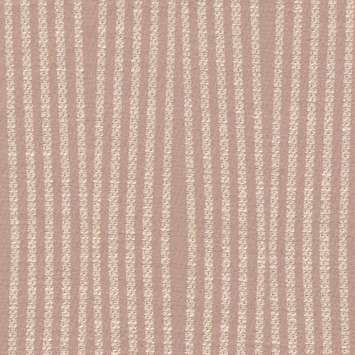 Nia Woven Stripe Made To Measure Curtains + FREE Track - Wave Rosewood