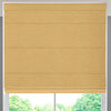 Jillian Soft Plain Made To Measure Roman Blind Gold