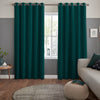 Ella Soft Velvet Made To Measure Curtains Cyan