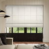 ANTE DECOR Karrika NO JOINS Sheer Made To Measure Roman Blind Pearl