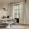 ANTE DECOR Karrika NO JOINS Sheer Made To Measure Curtains Wheat