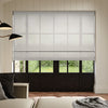 ANTE DECOR Karrika NO JOINS Sheer Made To Measure Roman Blind Dove